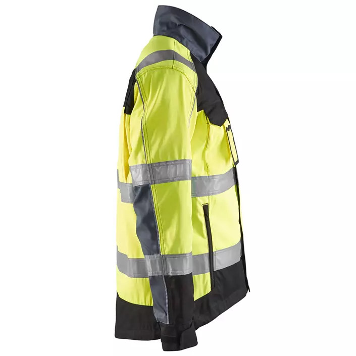Blåkläder work jacket, Yellow/Black, large image number 2