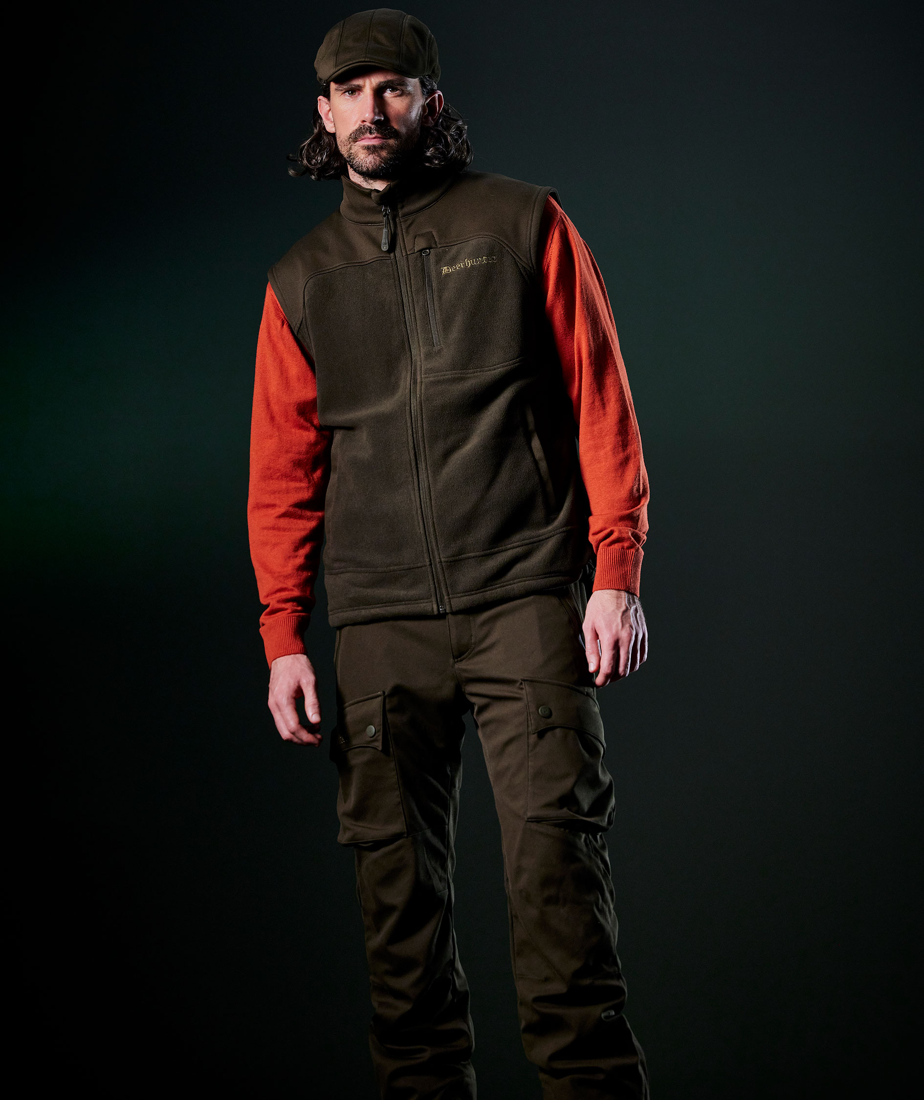 Deerhunter Muflon Pro fleecev&auml;st, Art green