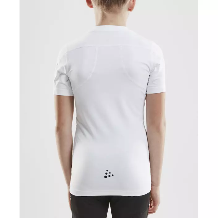 Craft Pro Control kompresjons T-skjorte til barn, White, large image number 2