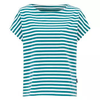 Hejco Polly women´s T-shirt, Green/White stripes