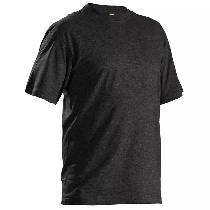 Blåkläder 5-pack T-skjorte, Svart melange, large image number 0