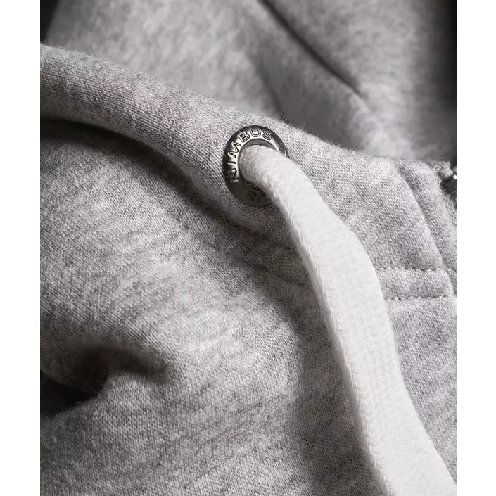 Nimbus Williamsburg Kapuzensweatshirt mit Reißverschluss, Grey melange, large image number 4