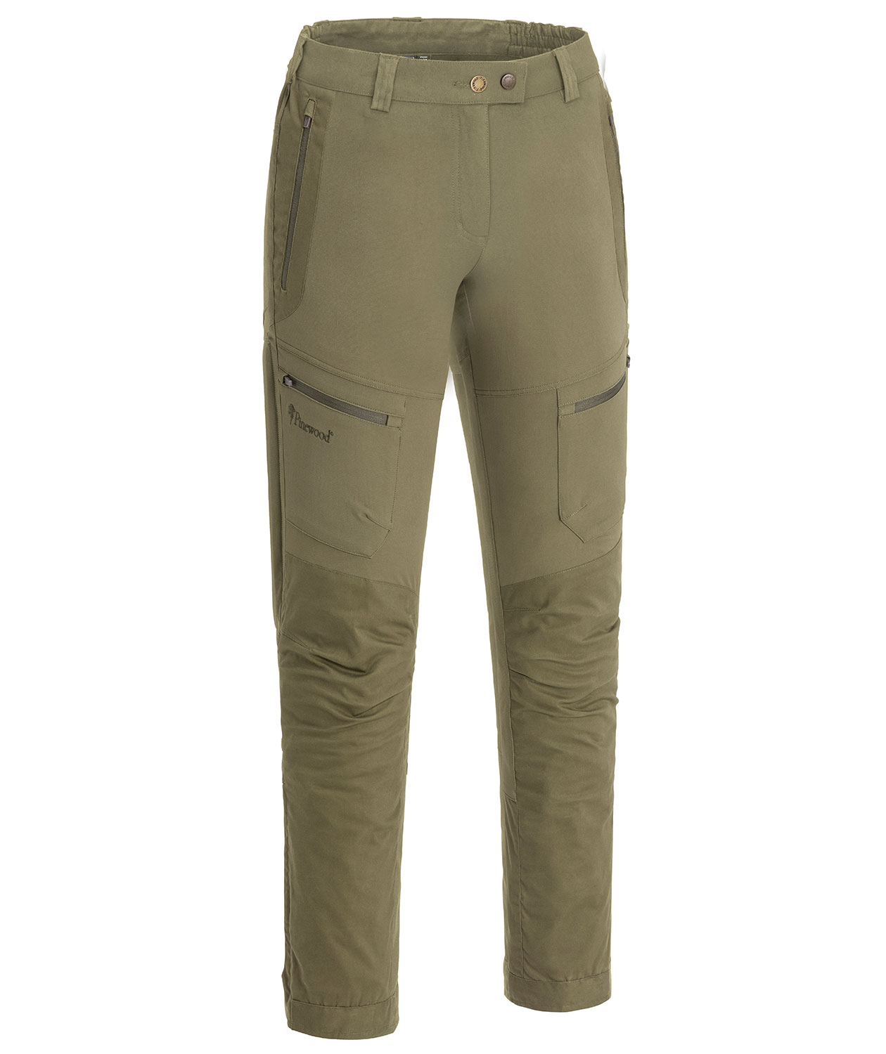 Pinewood Finnveden Hybrid damebukser, Hunting Olive, Hunting Olive, swatch