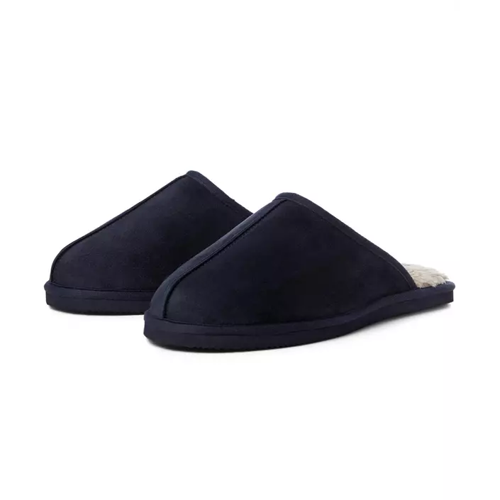 Jack & Jones JFWDUDELY microfiber slippers, Navy Blazer, large image number 3