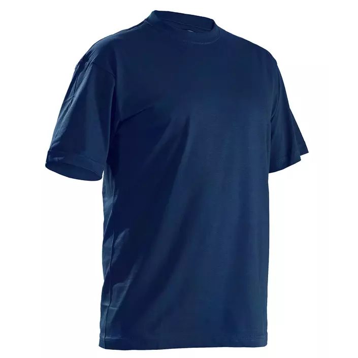 Blåkläder 5-pak T-shirt, Mørk Marine, large image number 0