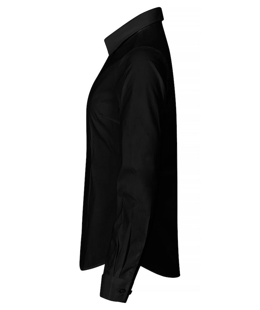 Clique women's Stretch Shirt, Black, large image number 2