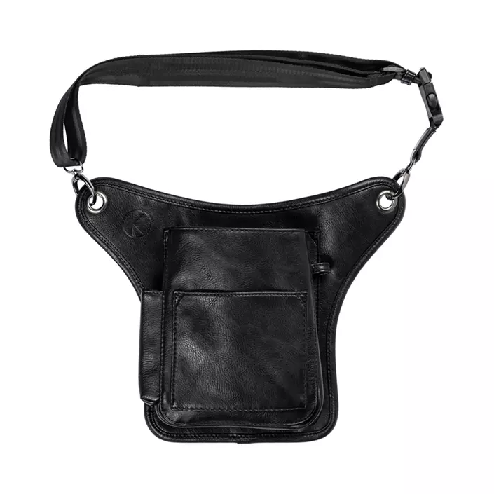 Karlowsky holster for waiter's purse with belt, Black, Black, large image number 0