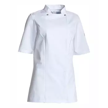 Nybo Workwear Taste short-sleeved women's chefs jacket, White