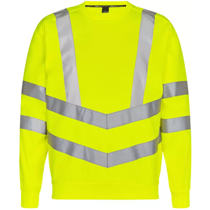 Engel Safety sweatshirt, Varsel Gul, large image number 0