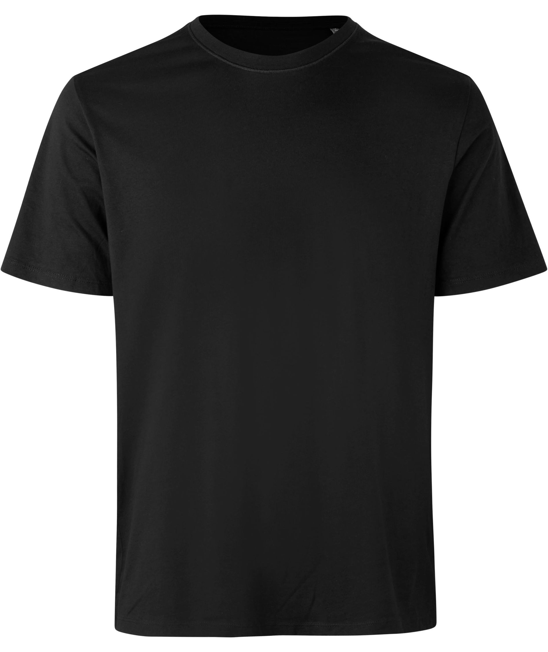 ID organic T-shirt, Black, Black, swatch