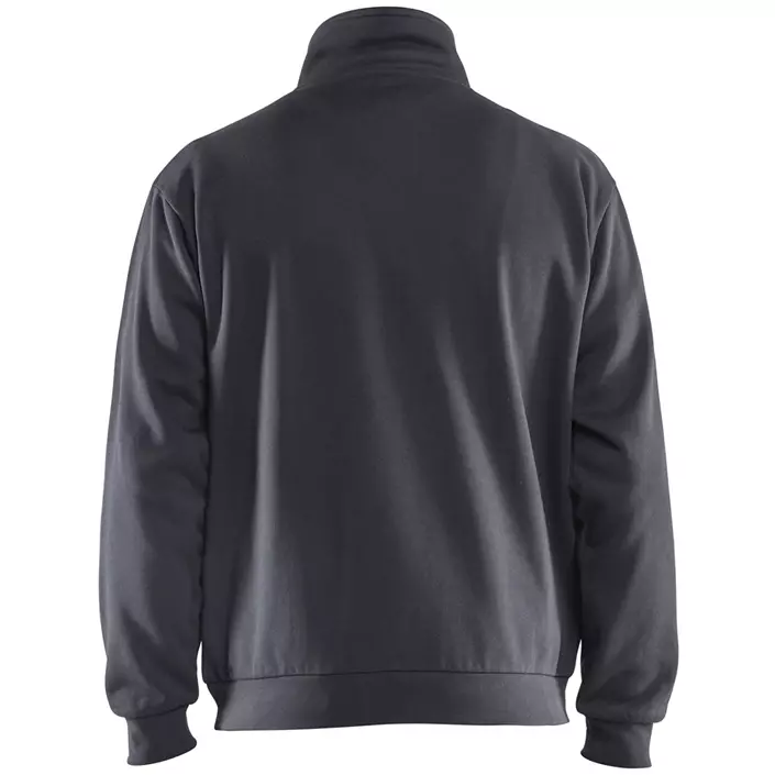 Blåkläder sweatshirt half zip, Mellangrå, large image number 1