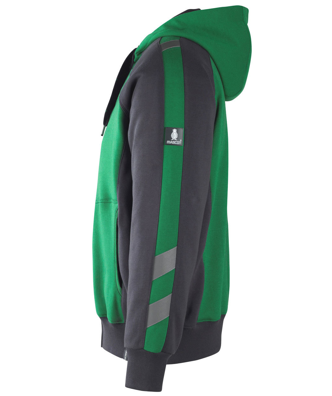 Mascot Unique Wiesbaden Hoodie, Gr&uuml;n/Schwarz