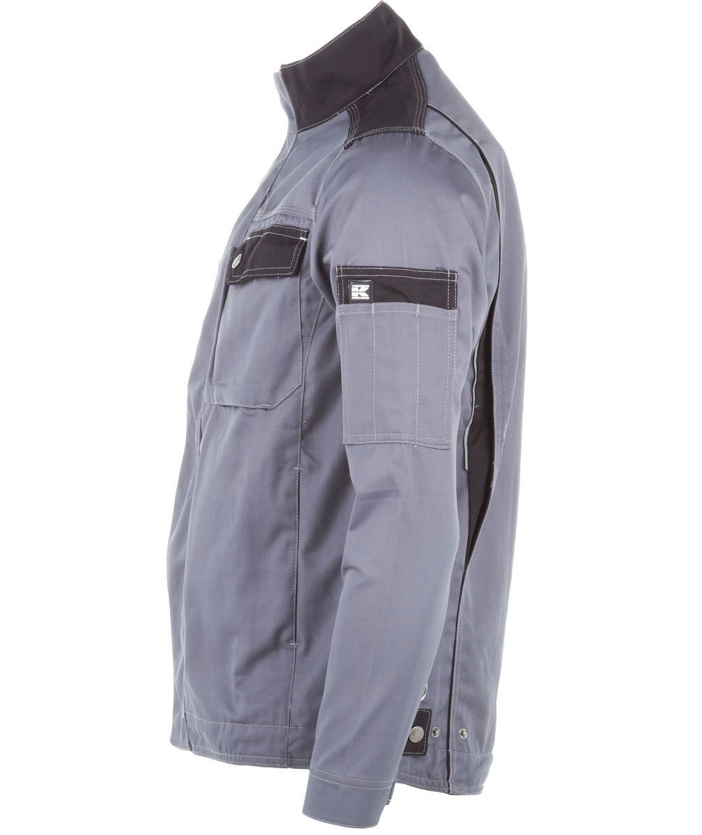 Kramp Original arbejdsjakke, Gr&aring;/Sort, large image number 2