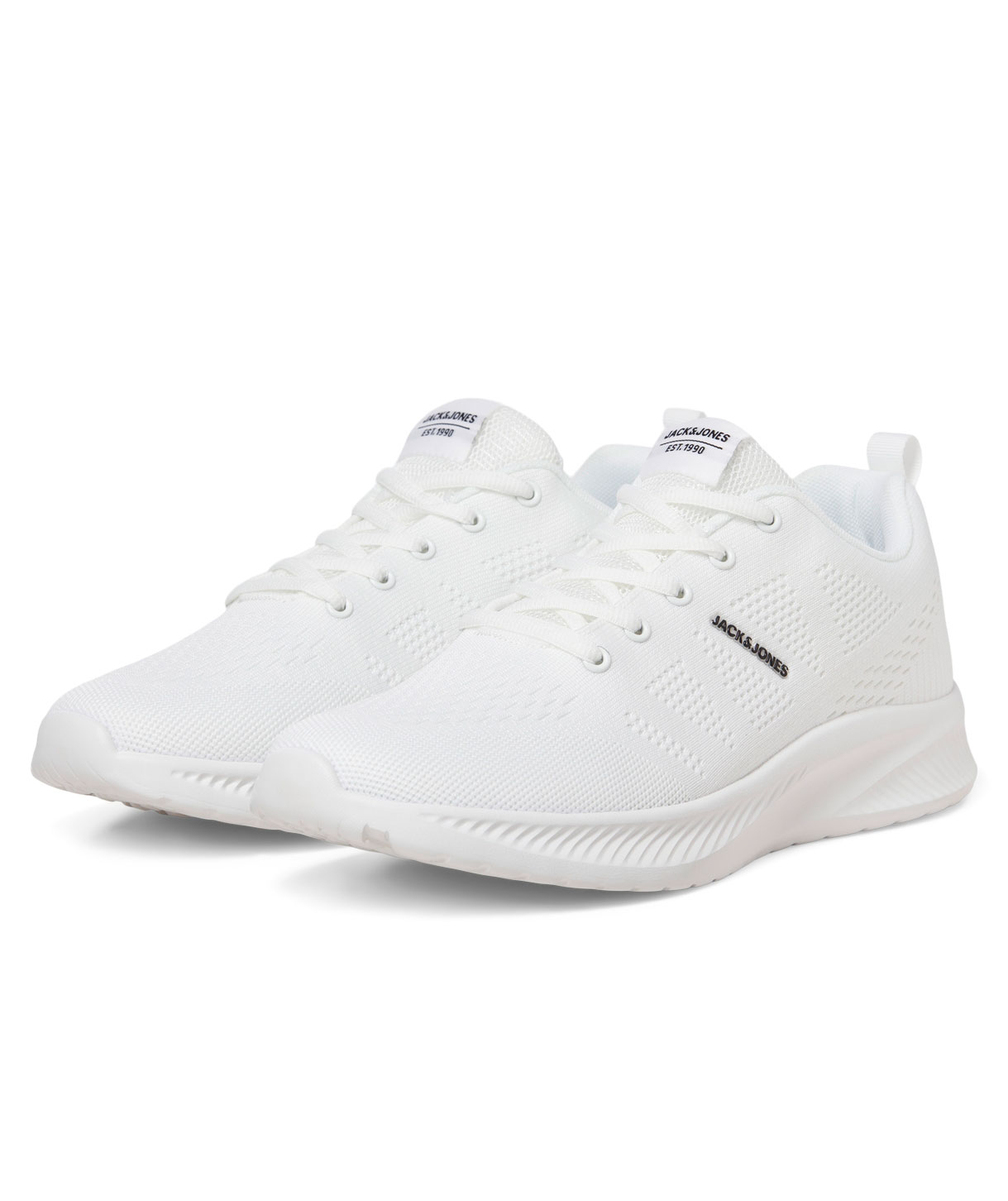 Jack & Jones JFWCROXLEY mesh sneakers, Bright White, large image number 2