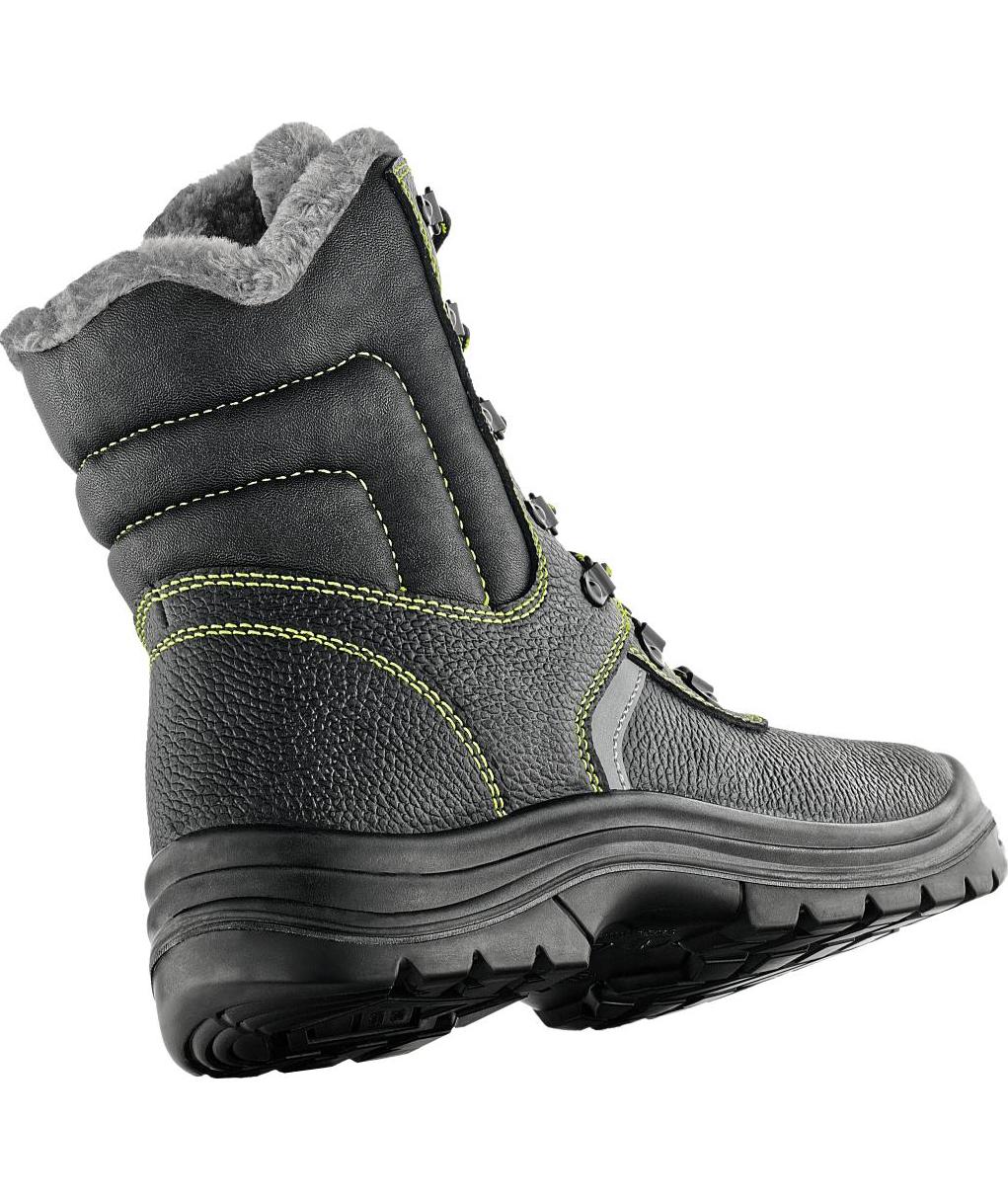 Worktime Falun safety boots S3W, Black/Green