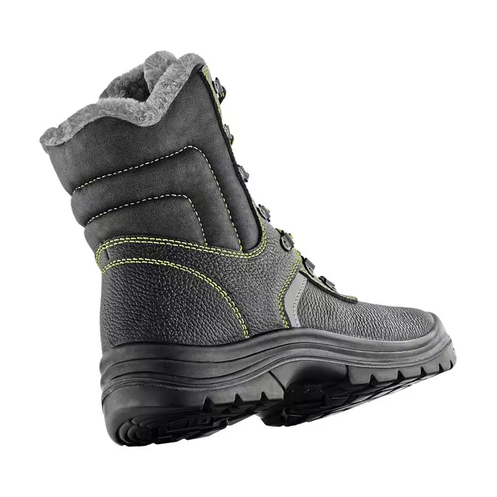 Worktime Falun skyddsstövlar S3W, Svart/Grön, large image number 1