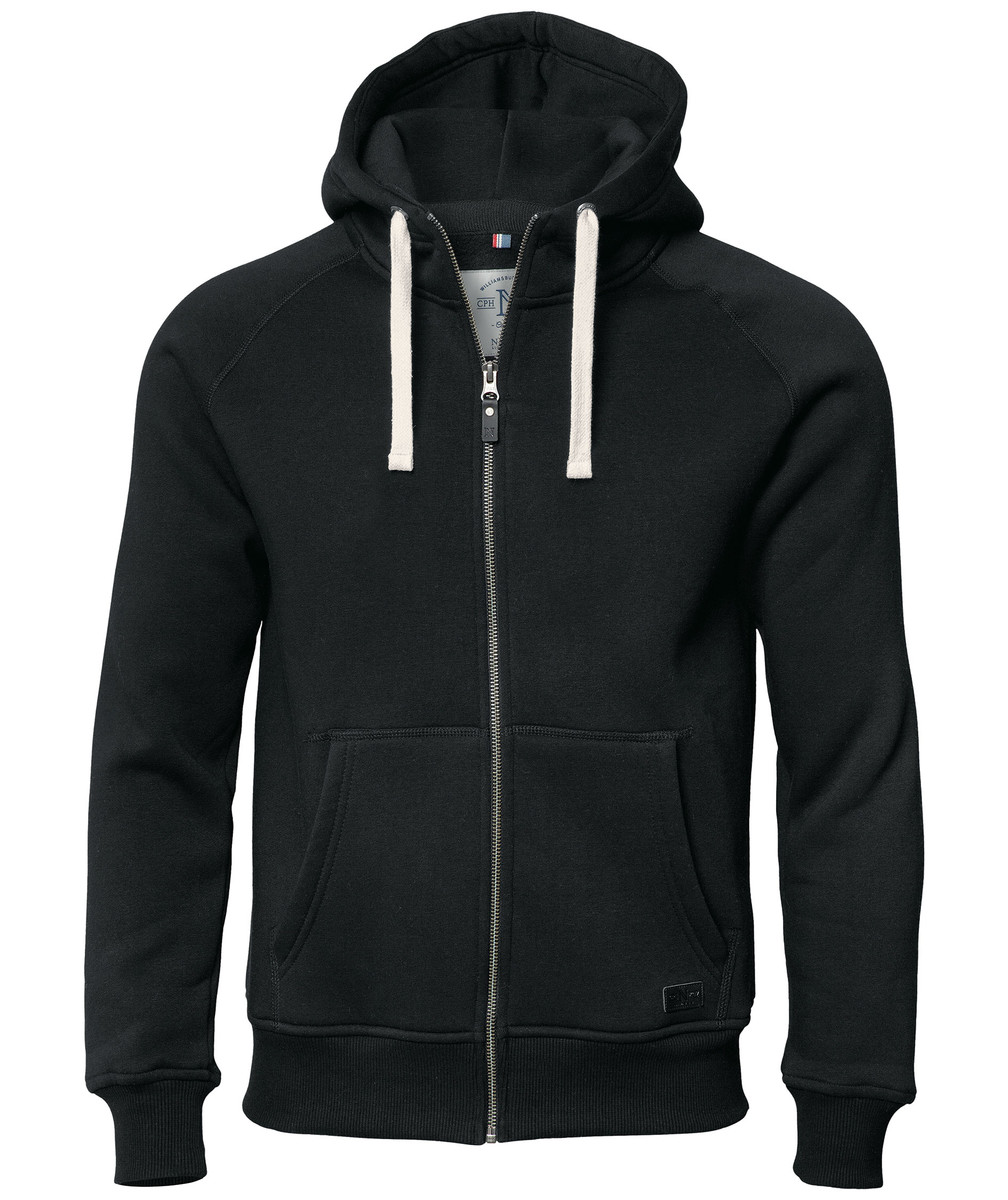 Nimbus Williamsburg hoodie with full zipper, Black, large image number 0