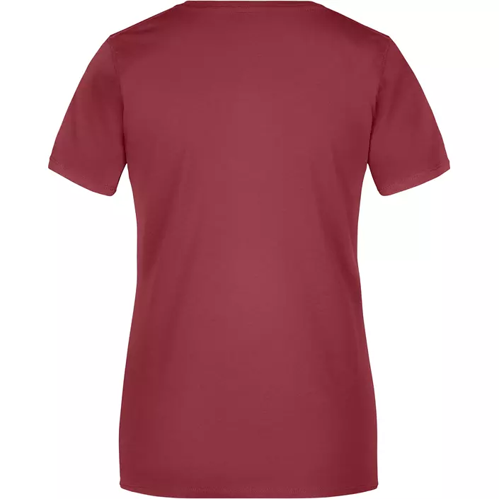 James & Nicholson Basic-T women's T-shirt, Wine, large image number 1