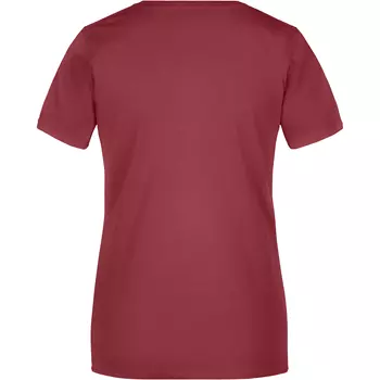 James & Nicholson Basic-T dame T-skjorte, Wine