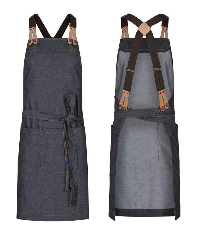 Segers 4078 sm&aelig;kforkl&aelig;de med lomme, M&oslash;rkebl&aring; Denim, M&oslash;rkebl&aring; Denim, large image number 5