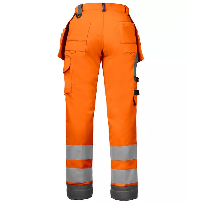 ProJob Damen Handwerkerhose, Hi-vis orange/Grau, large image number 1