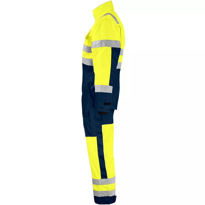 ProJob coverall 6202, Hi-vis Yellow/Marine, large image number 4
