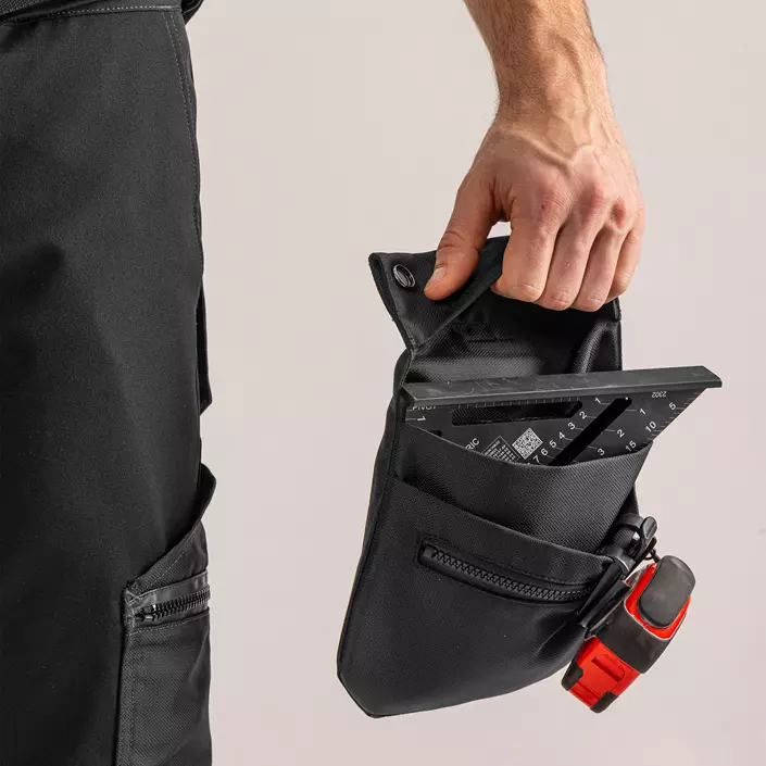 Fristads Flex löst hängande ficka 9801 CRKN, Svart, Svart, large image number 3