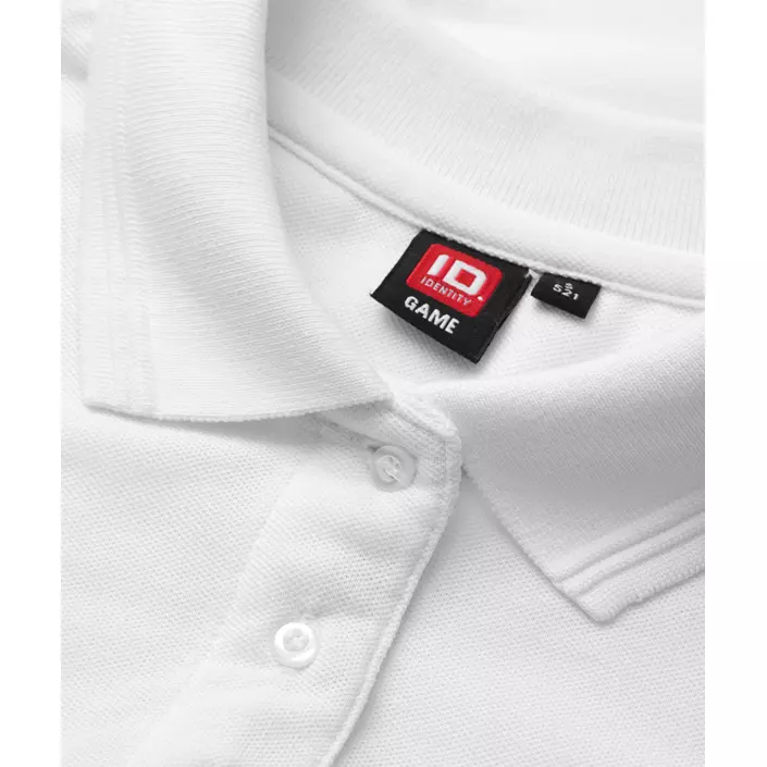 ID Klassisk women's Polo shirt, White, large image number 3