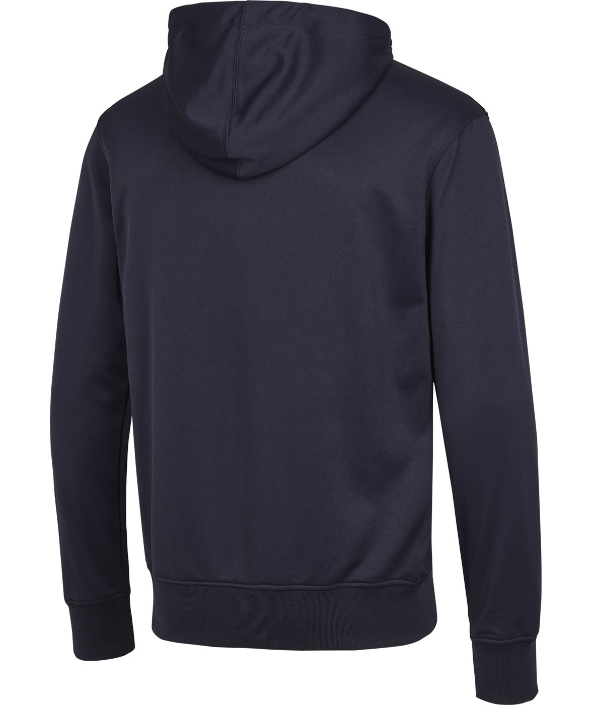 IK hoodie with full zipper, Navy