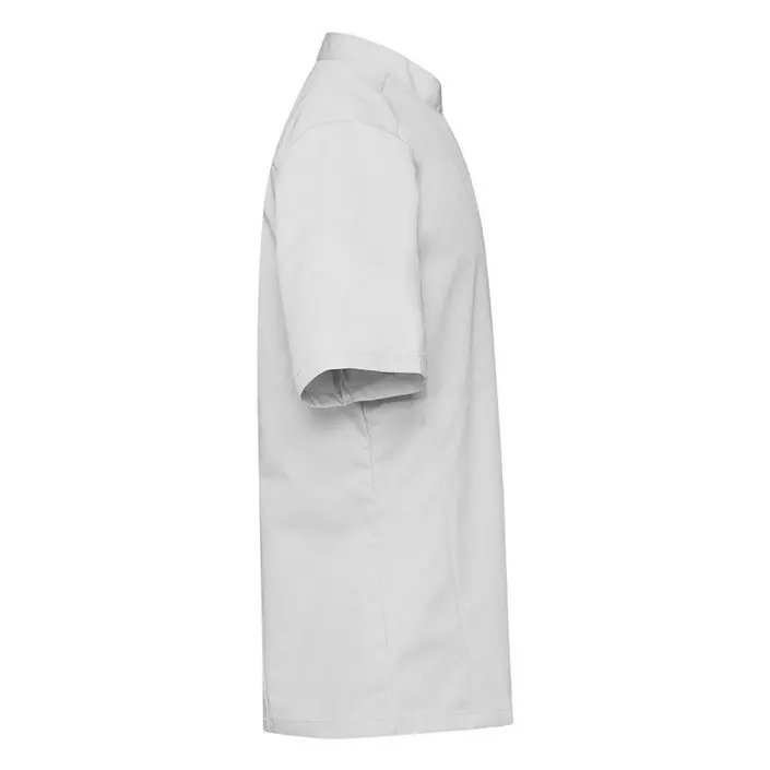 Segers slim fit short-sleeved chefs shirt, Grey, large image number 3