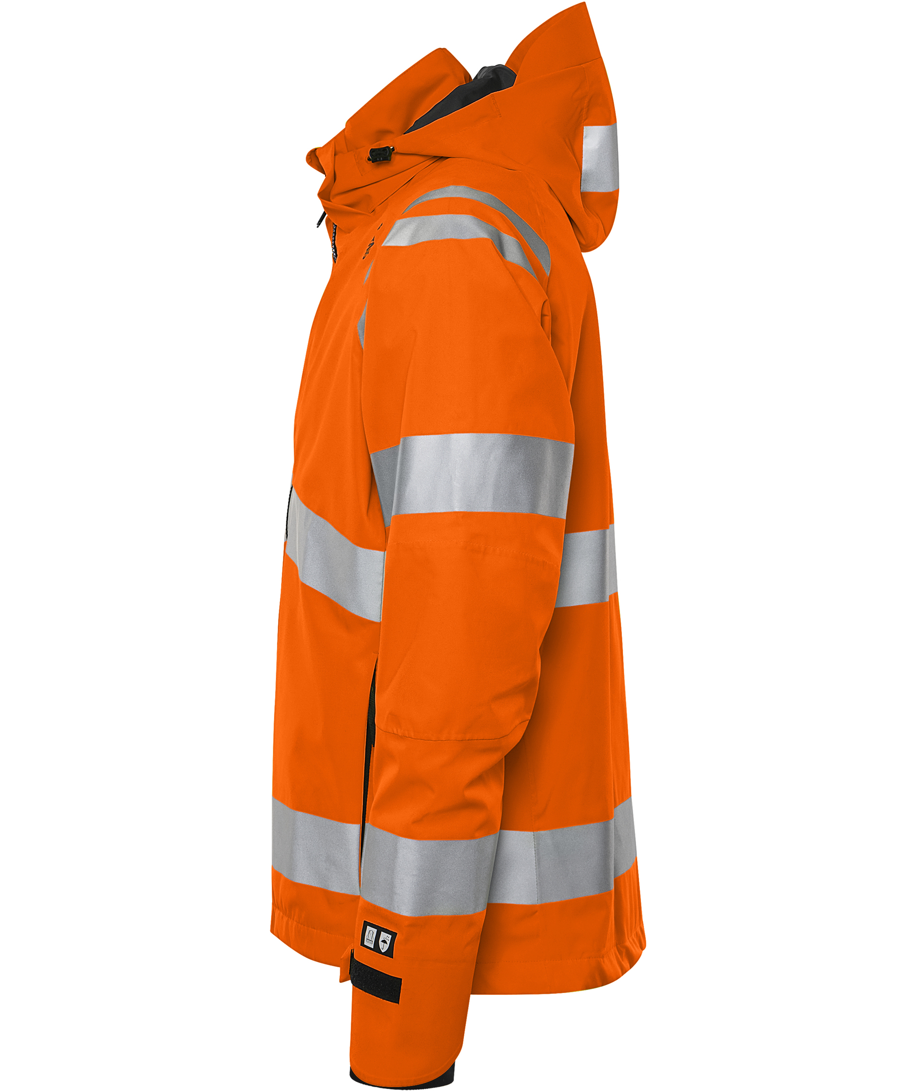 Fristads shell jacket 4680 GLPS, Hi-vis Orange, large image number 3