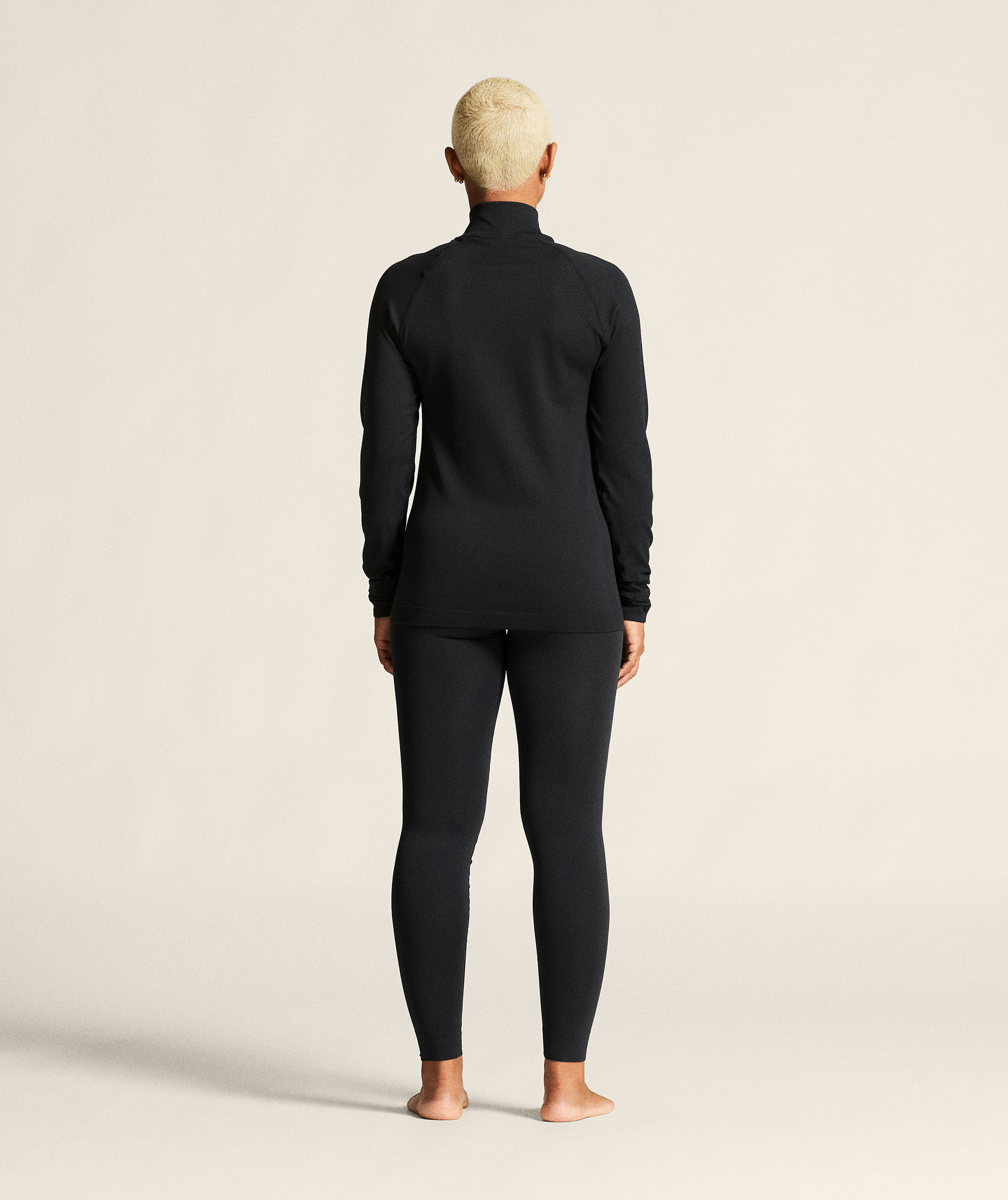 Craft Active Comfort 2 women's half zip baselayer sweater, Black, large image number 6