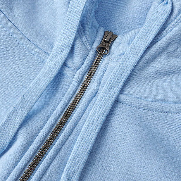 ID Core hettegenser med glidel&aring;s, Lys Bl&aring;, large image number 3