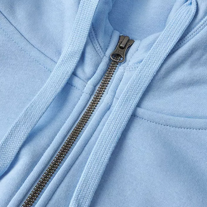 ID Core hoodie med dragkedja, Ljusblå, large image number 3