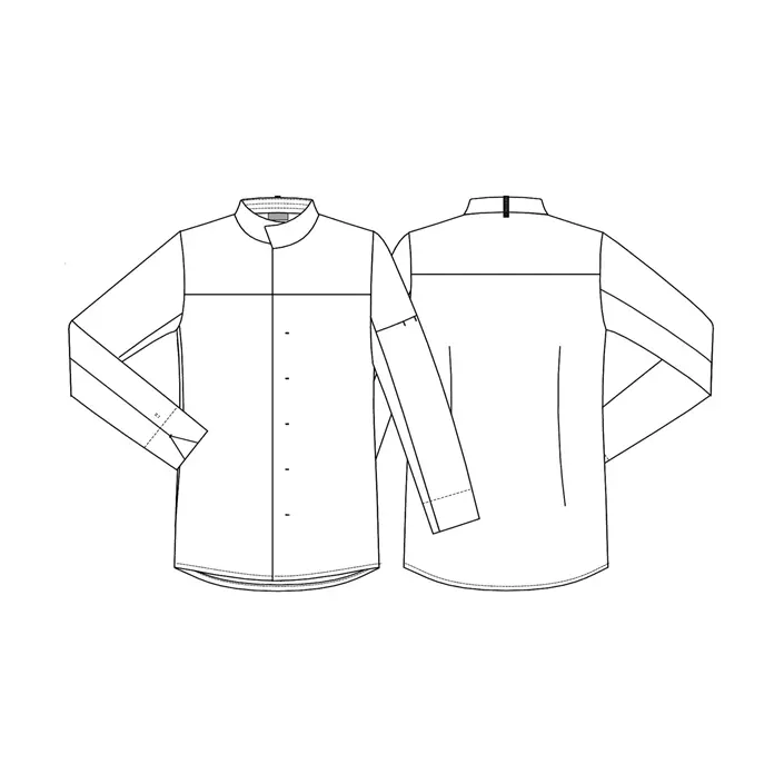 Kentaur A Collection modern fit kockskjorta, Clay Grey, large image number 3