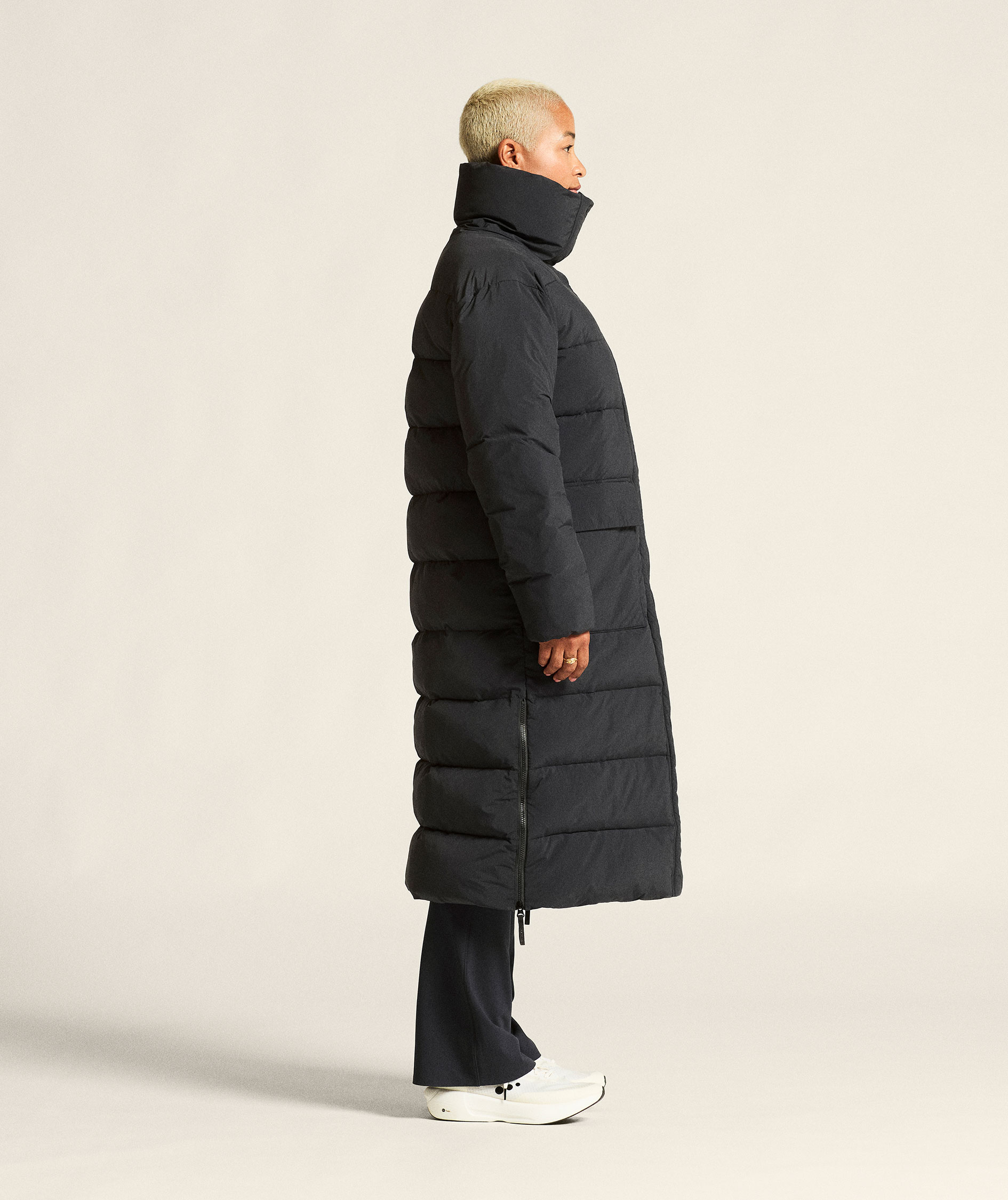 Craft Urban lang vattert dame vinterjakke, Black, large image number 13