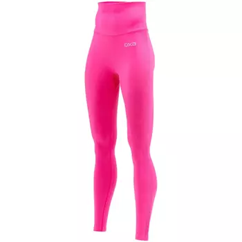 Oxyburn Performance push-up dame tights, Raspberry