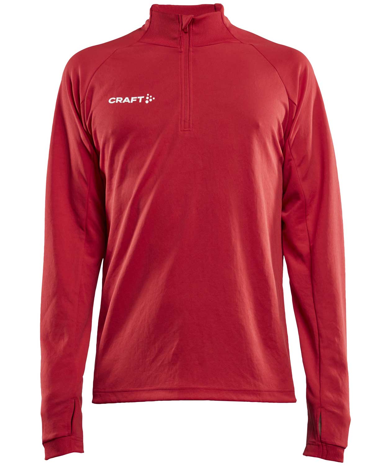 Craft Evolve Halfzip sweatshirt, R&oslash;d, R&oslash;d, swatch