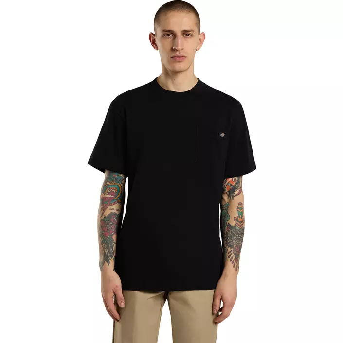 Dickies T-shirt, Black, large image number 1