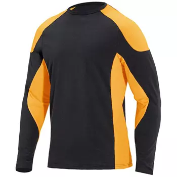 Worik Arpen Thermo-Unterhemd, Black/Orange
