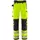 Fristads Green work trousers 2645 GSTP full stretch, Hi-vis Yellow/Black, Hi-vis Yellow/Black, swatch
