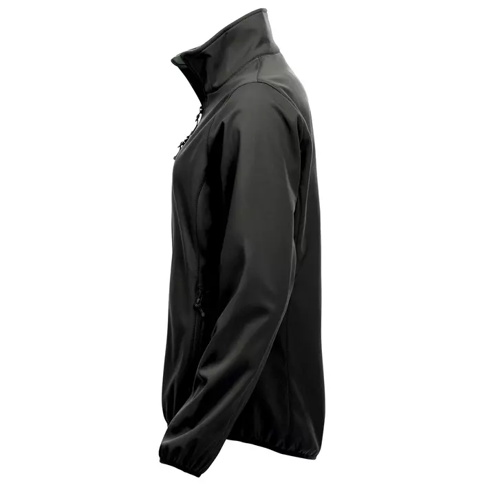 Clique Basic women's softshell jacket, Black, large image number 1