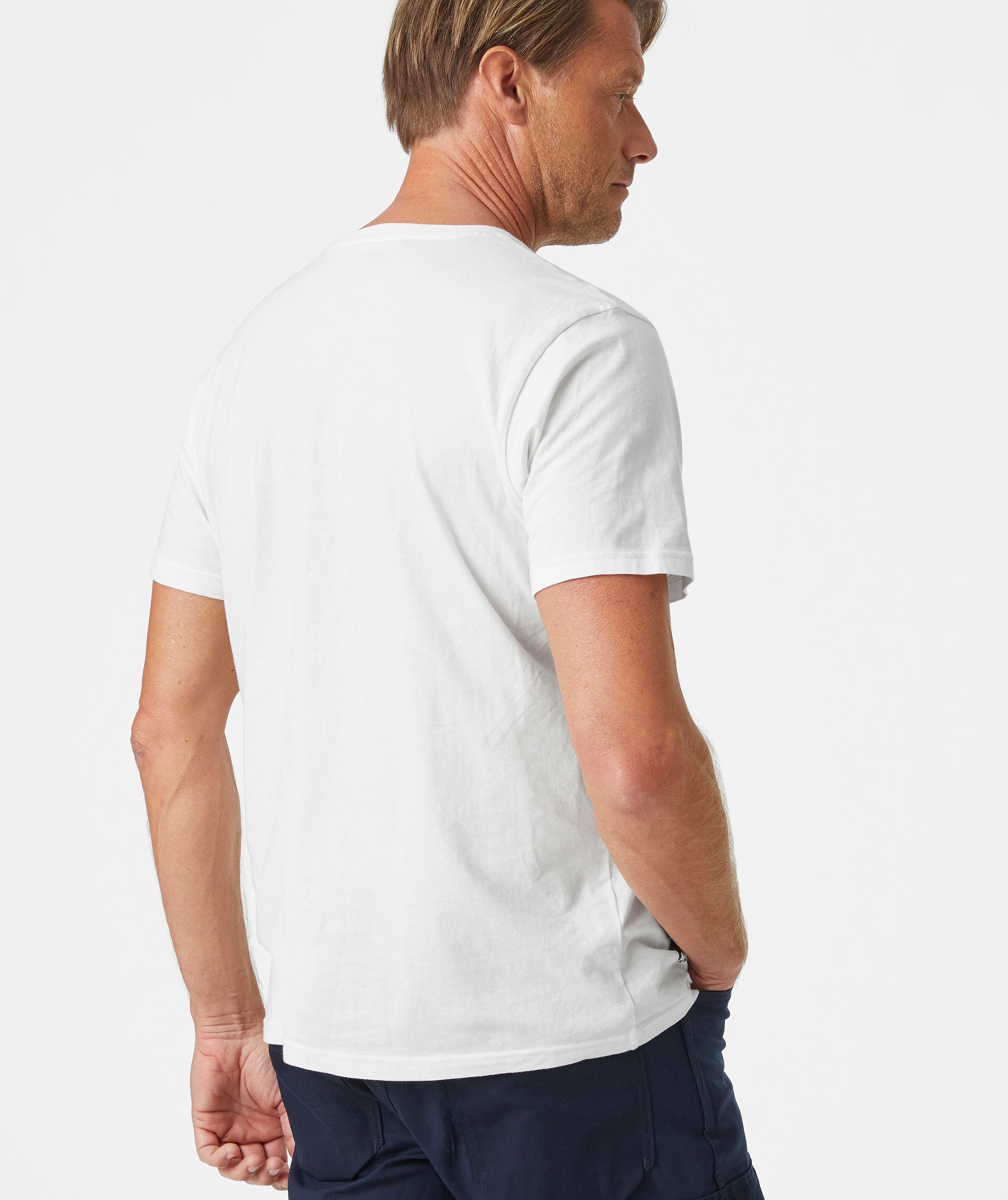 Helly Hansen Classic T-shirt, Vit, large image number 3