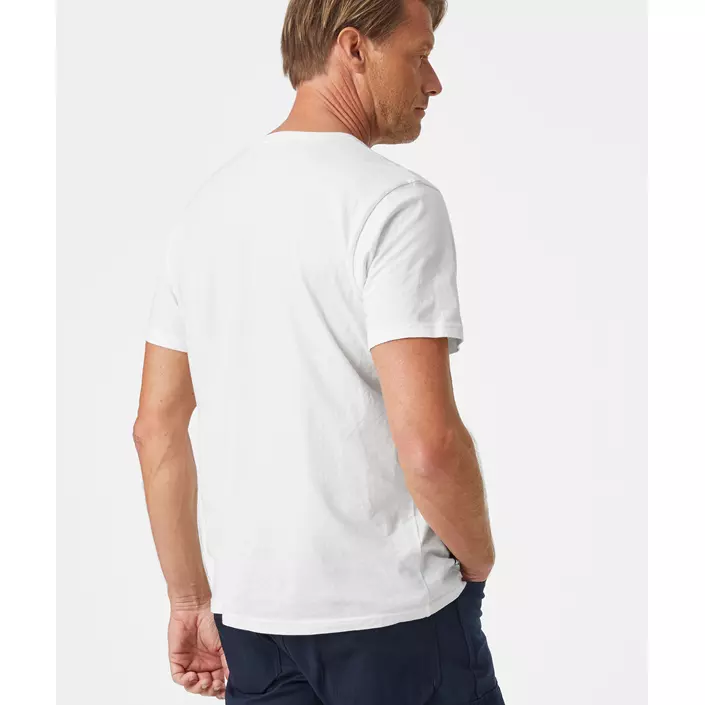Helly Hansen Classic T-skjorte, Hvit, large image number 3
