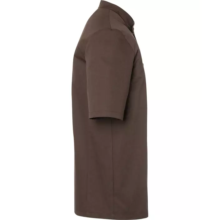 Karlowsky Gustav short-sleeved chef jacket, Light Brown, large image number 3