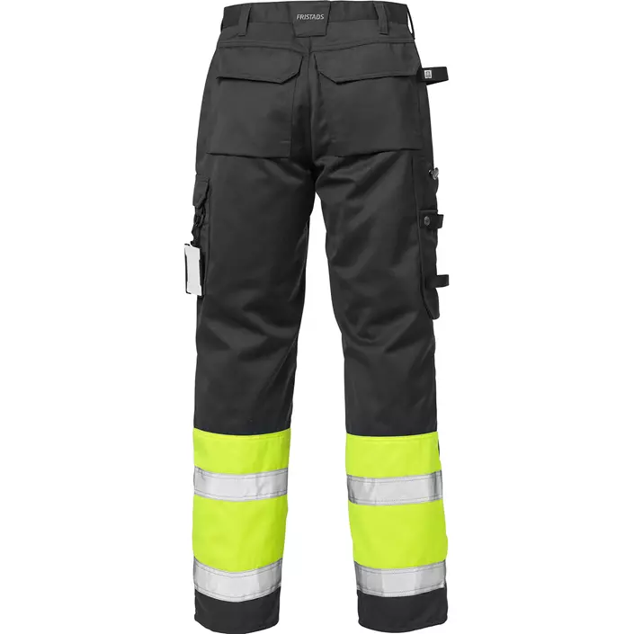 Fristads work trousers 2032, Hi-vis Yellow/Black, large image number 1