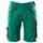 Mascot Unique work shorts, Green/Black, Green/Black, swatch