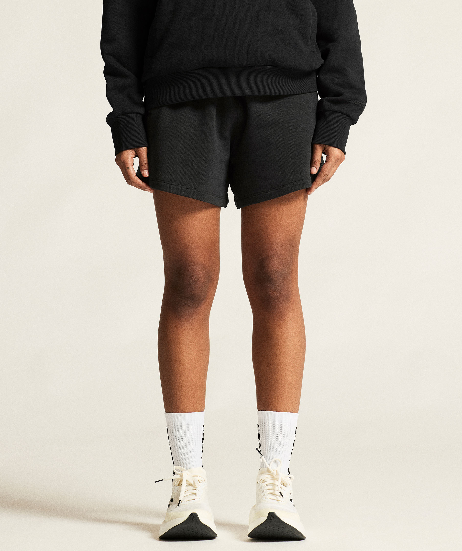 Craft Frequent dame sweatshorts, Black, large image number 5