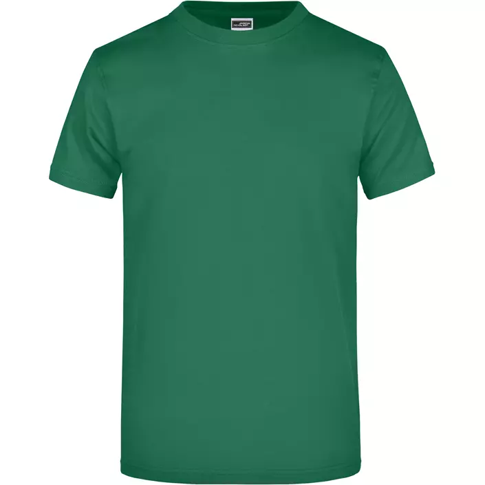 James & Nicholson T-skjorte Round-T Heavy, Dark-Green, large image number 0