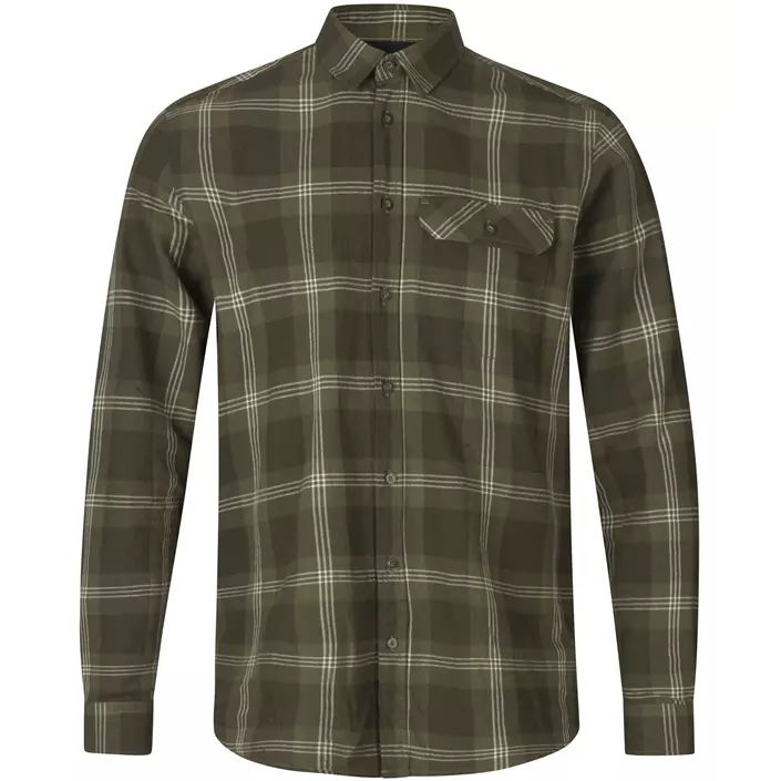 Seeland Highseat skogsarbetare skjorta, Pine green check, large image number 0